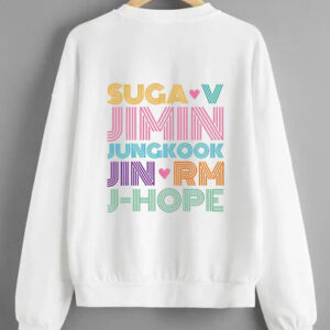 Buzo Nombres BTS